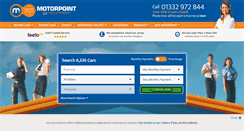 Desktop Screenshot of motorpoint.co.uk